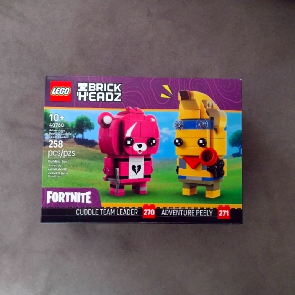 LEGO BrickHeadz Fortnite Cuddle Team Leader & Adventure Peely Set
